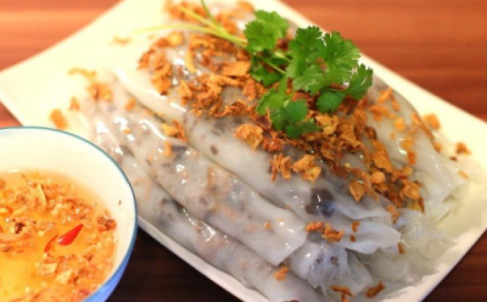 Bánh cuốn nhân thịt