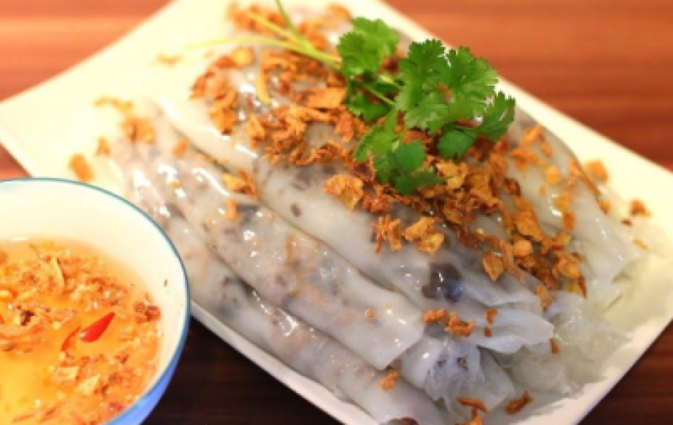 Bánh cuốn nhân thịt